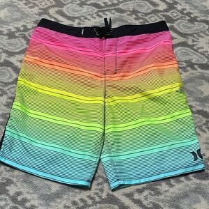 Hurley Kids Swim Trunks - Multicolor Stripes